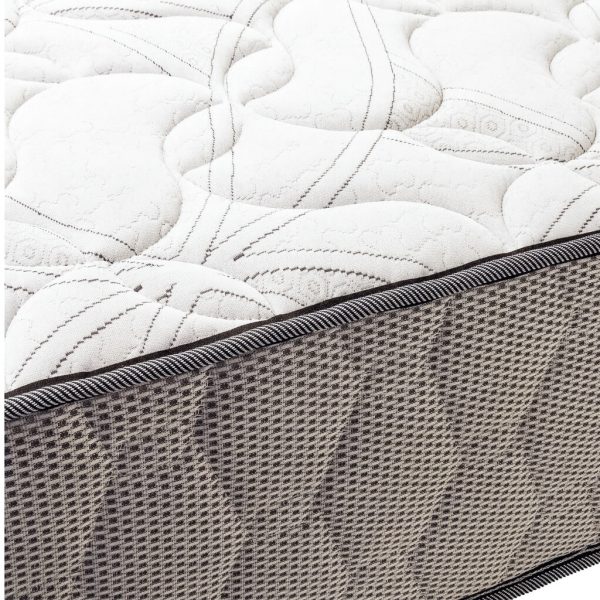COLCHON HIPNOS PREMIUM 1.5 PLAZA RESORTES BONELL ALTURA 30 CM GRIS /BLANCO - Imagen 3